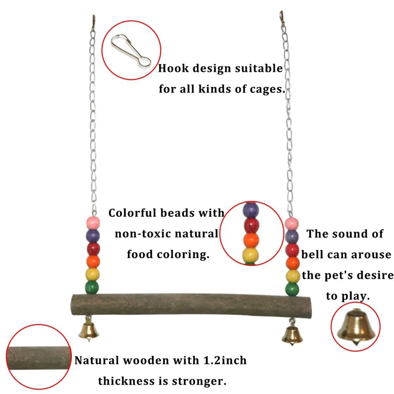 Куриное яйцо качания Деревянные красочные игрушки &quotЦыплята&quot для кур несушек