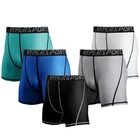 Шорты мужские компрессионные, быстросохнущие, для фитнеса, спортивного зала