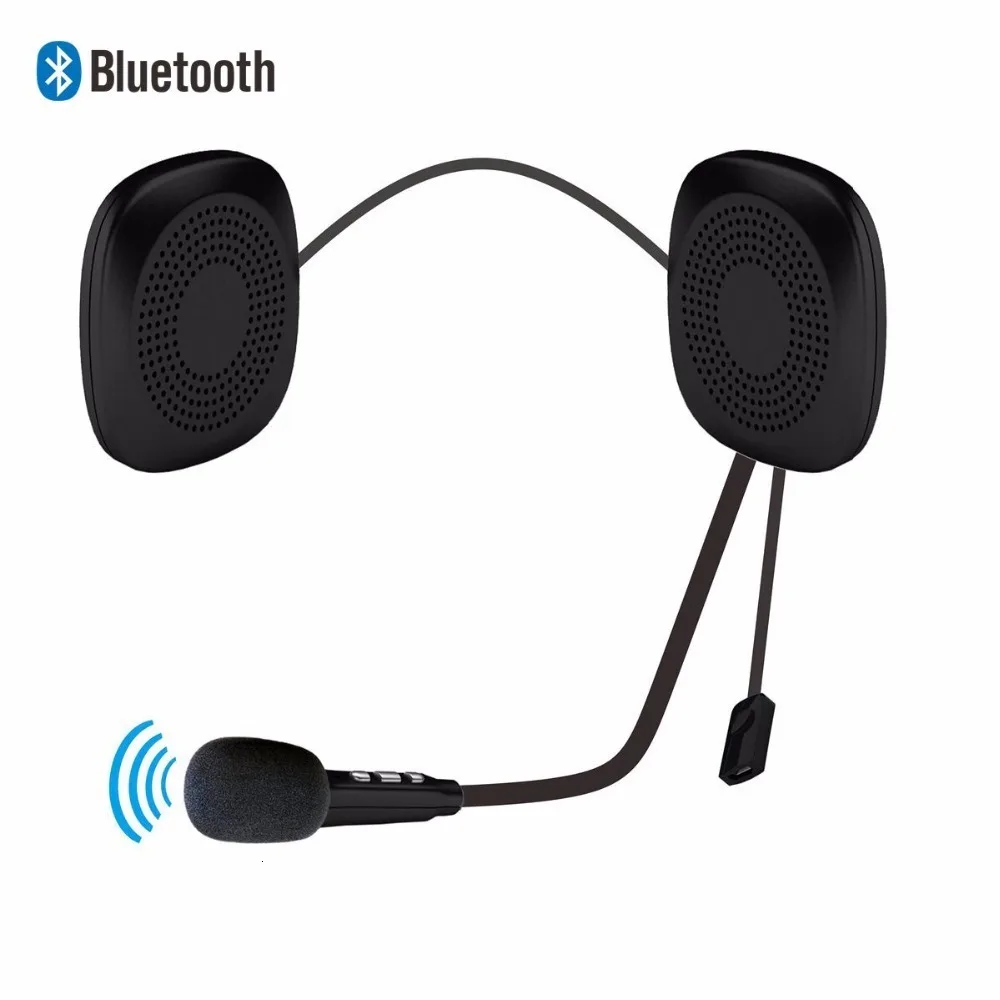 SAIEOSYU шлем гарнитура беспроводные Bluetooth наушники совместимы с большинством мотоциклетных скутеров шлемы Hands Free Talking