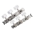 Классические тюнеры для гитары, клавиши для настройки струн, колышки, машинные головки, левый и правый тюнер, ключ с винтами, аксессуары для музыкальных инструментов