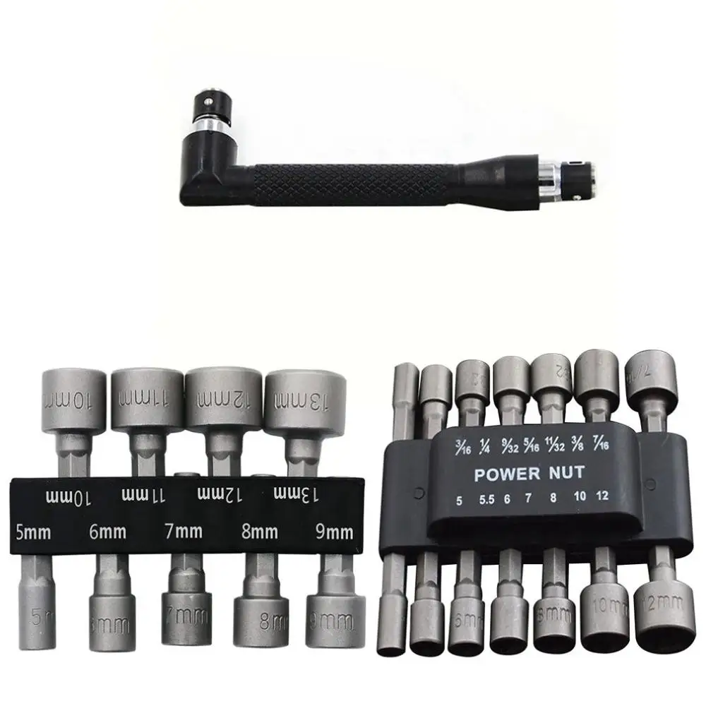 

9/16Pc Powerful Socket Combination Hexagon Socket Wrench Screwdriver 5-13Mm Air Approved Socket Combination Drop Shipping