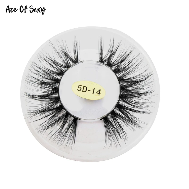 Натуральные 5D Накладные ресницы ручной работы трехмерные многослойные