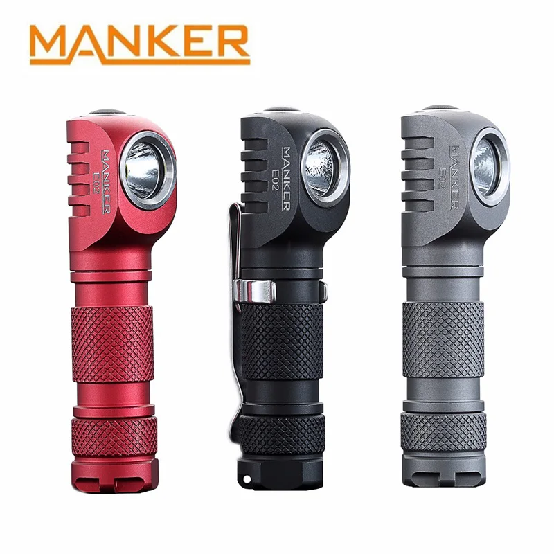 СВЕТОДИОДНЫЙ брелок Manker E02 220 люмен CREE XPG3/180 лм Nichia 219C светодиодный мини фонарик