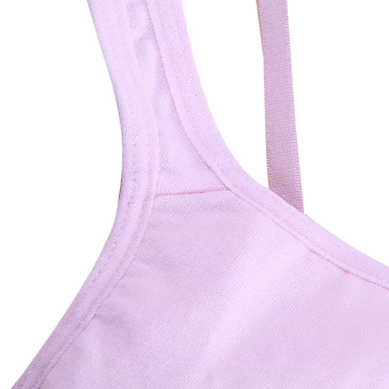 Бюстгальтер для детей хлопковый тренировочный бюстгальтер девочек подростков