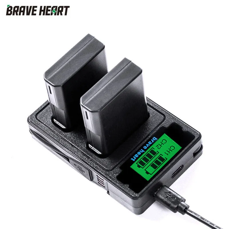 

4Pcs EN-EL14a EN-EL14 EN EL14 Battery + LCD USB Dual Charger For Nikon Battery D5500 D5300 D3300 D5100 D5200 D3100 D3200 P7000