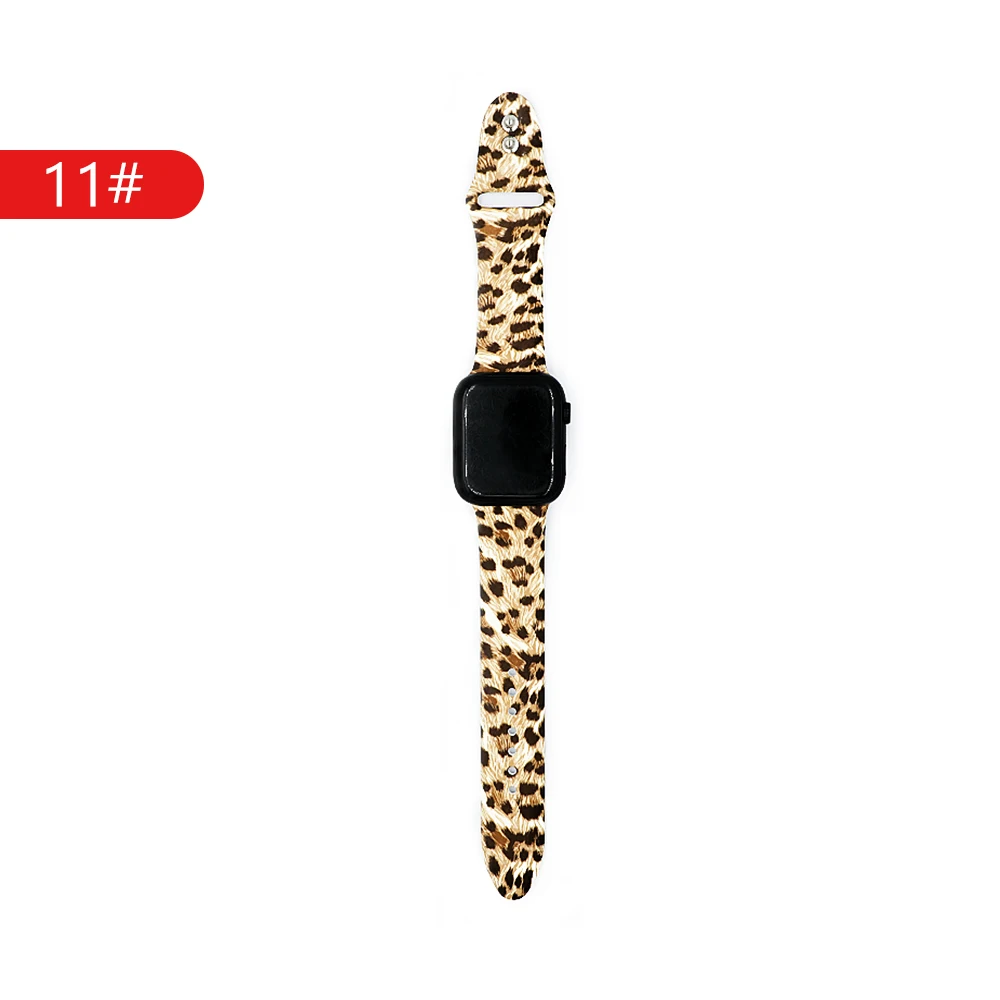 Ремешок для apple watch band 44 мм/38 мм apple watch 4/3/2/1 наручных часов iwatch, ремешок 42 мм/40 мм, correa, часы с силиконовым ремешком, ремешок для часов - Цвет ремешка: 11