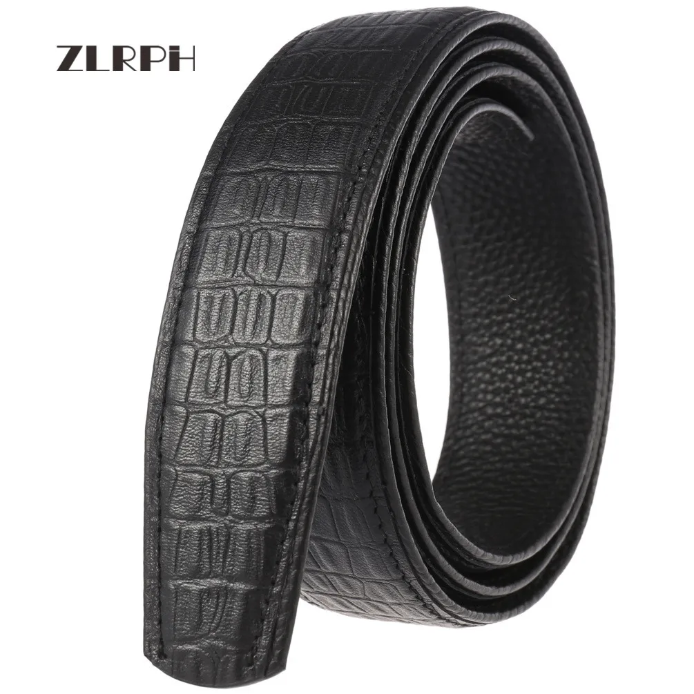 

ZLRPH New style Luxury Brand Belts Men High Quality Head layer cowhide Male Strap Genuine Leather Waistband Leather men's Belt