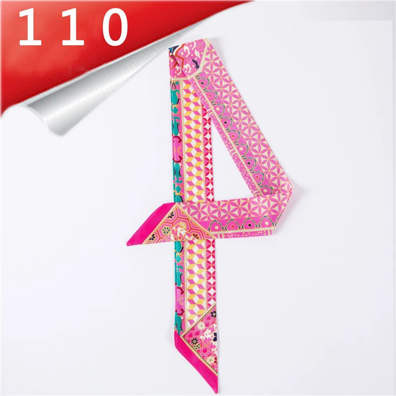 Шарф Атласный Женский Шелковый с ручками для пляжа 2021