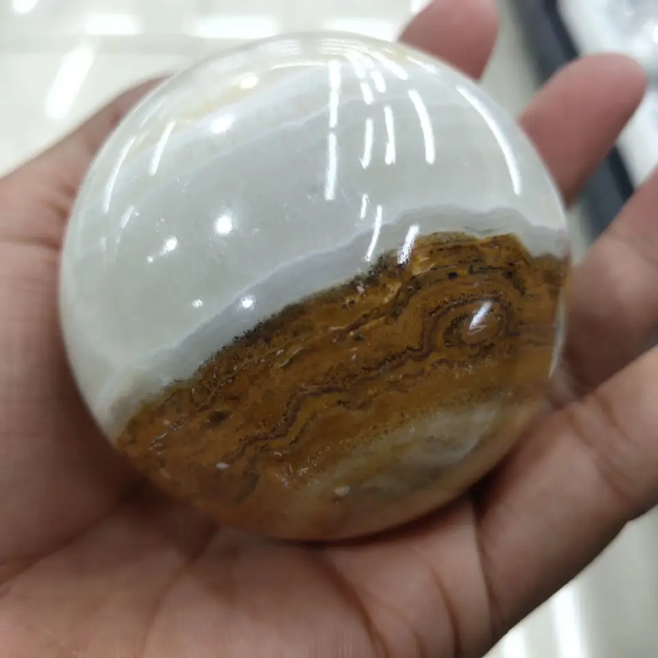 

Natural Afghan jade crystal ball quartz crystal ball heals natural stones and minerals