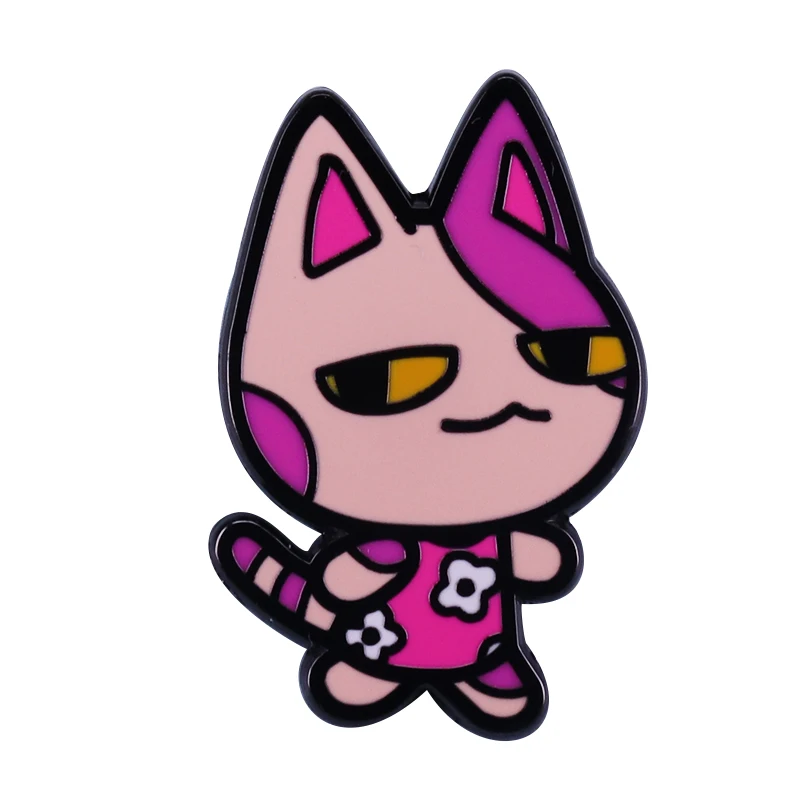 Заколка с отворотами для животных Bob the cat симпатичная коллекция приключений