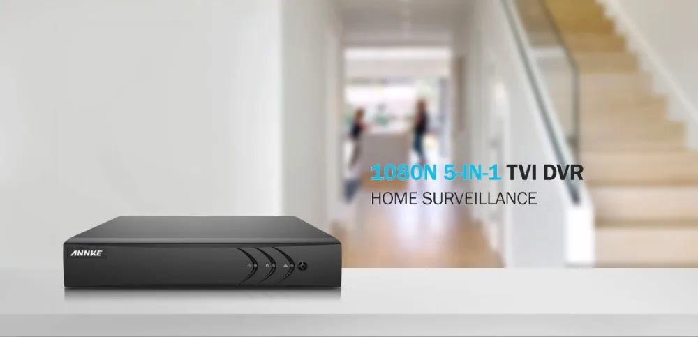ANNKE 16CH 1080P 5в1 AHD DVR Поддержка CVBS TVI AHD аналоговые ip-камеры HD P2P Облако H.264 VGA HDMI видео рекордер RS485 аудио