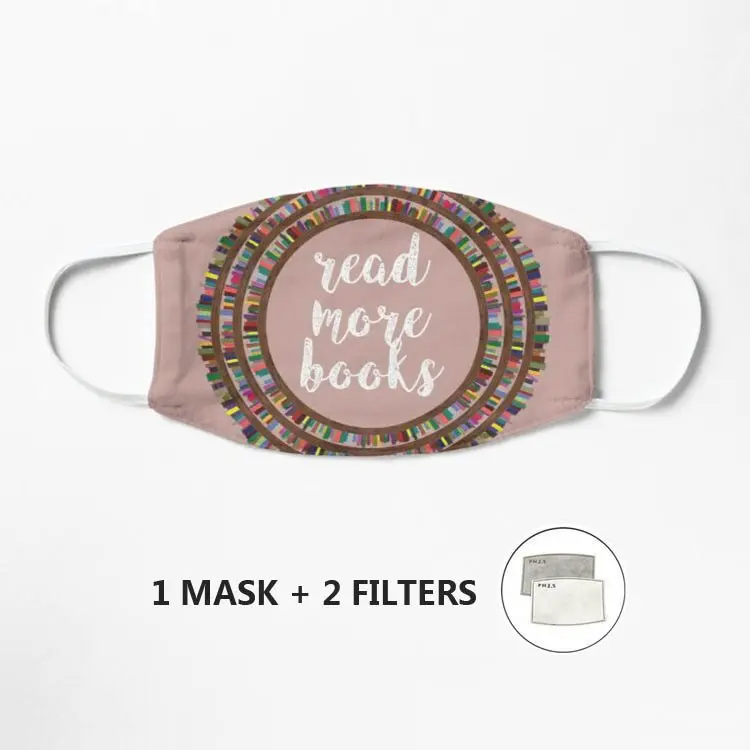 

Чтение больше книги-вечность книжная полка Маска Рот Лицо Маска хлопок пылезащитный аниме мультфильм рот Mascarilla уличная одежда