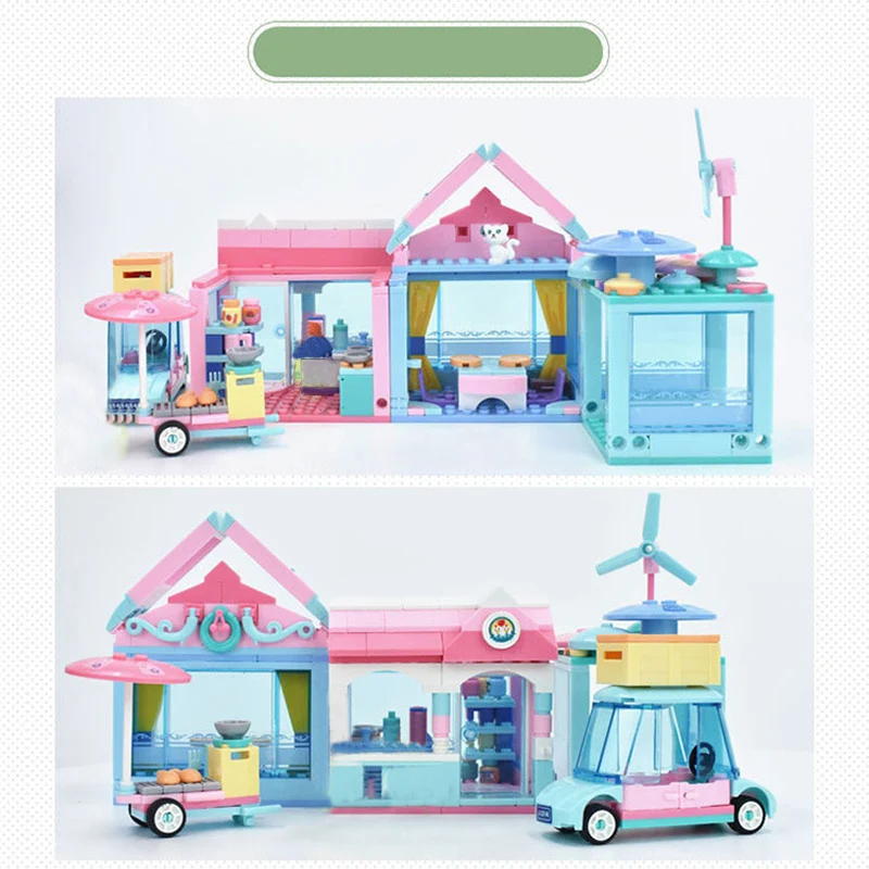 410 шт. Детский конструктор Игра в дом | Игрушки и хобби