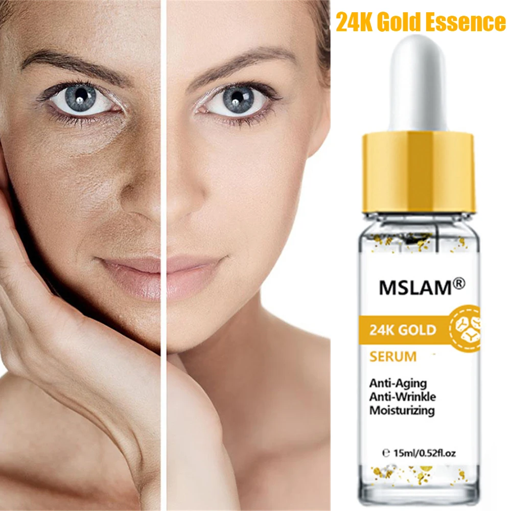 

Makeup Primer 24K Gold Essence Oil Control Face Moisturizer Whitening Base Make Up Primer Pore Minimizer Skin Serum Foundation