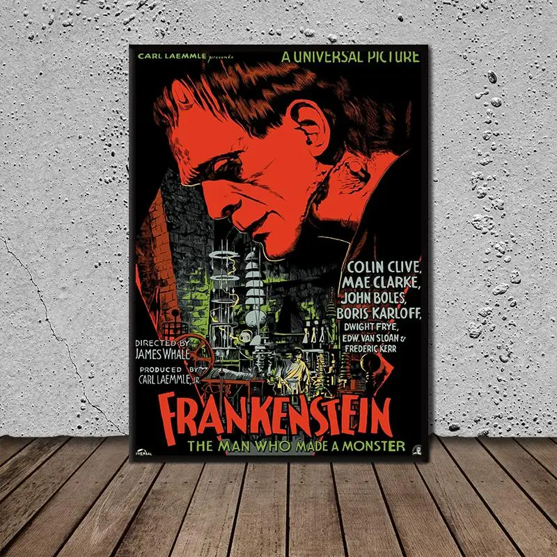 

Posters Peliculas De Terror Clasicas Nordic Fashion Canvas Painting Wall Art Pictures Prints and Posters for Living Room Dcor