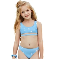 new childrens split bikini fashion beachwear swimming suit
