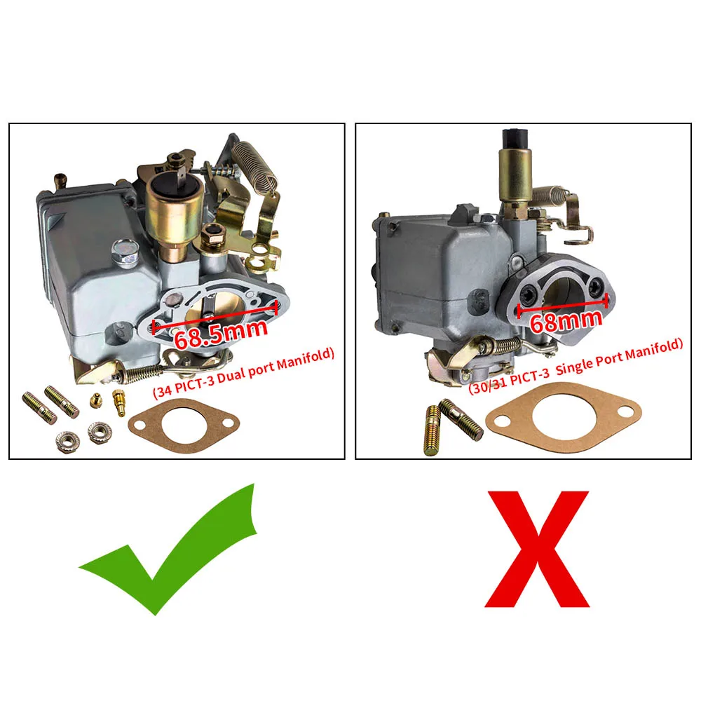 

113129031K 34 Pict 3 Carburettor Carb for VW Beetle For VW Classic Type 2 Bay 1970-