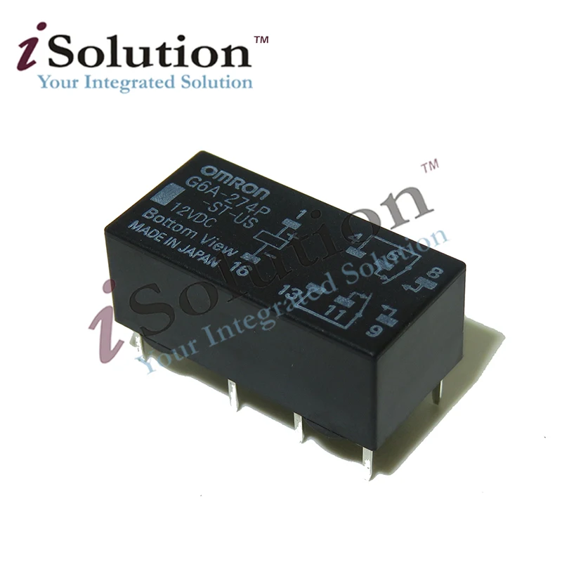Оригинальное реле G6A-274P-ST-US-12VDC G6A-274P-ST-US-24VDC 2A 8-контактное мощности | Строительство