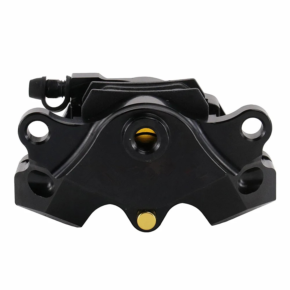 BLACK RED LOGO Мотоциклы тормозной суппорт с колодками P2* 34 мм 84 мм крепление для Ducati задний тормоз для Honda Yamaha Kawasaki Suzuki модифицировать - Цвет: BLACK RED LOGO