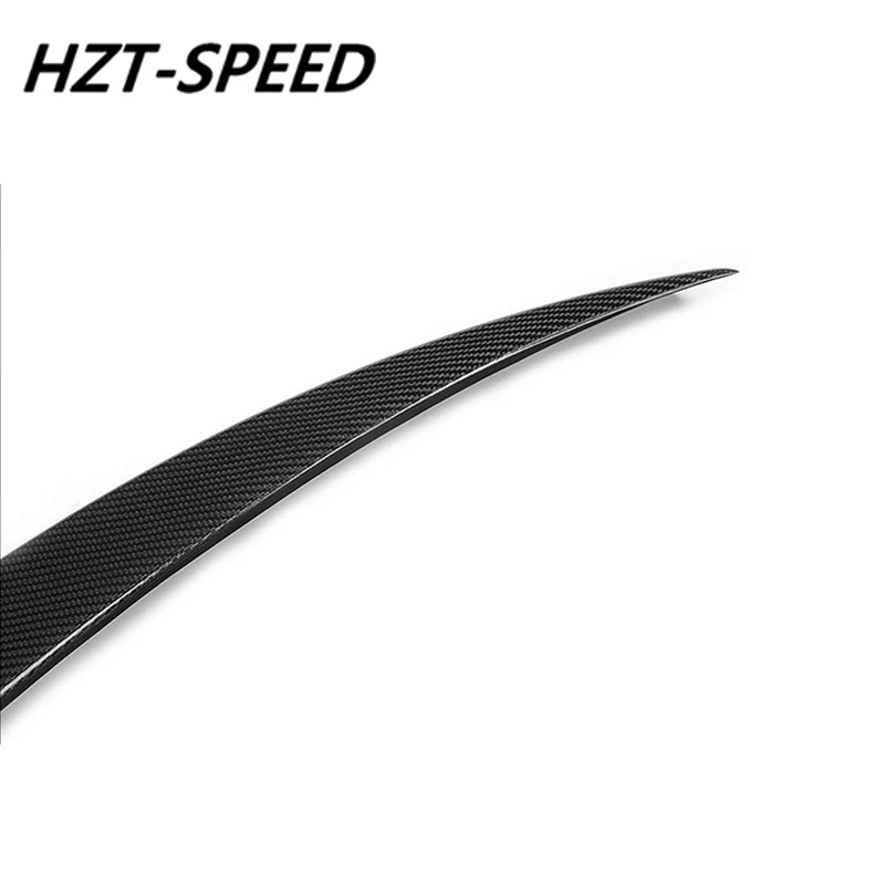 Q50 Carbon Fiber Rear Spoiler Trunk Back Wings For Infiniti Standard Bumper 2014-2015 | Spoilers &amp