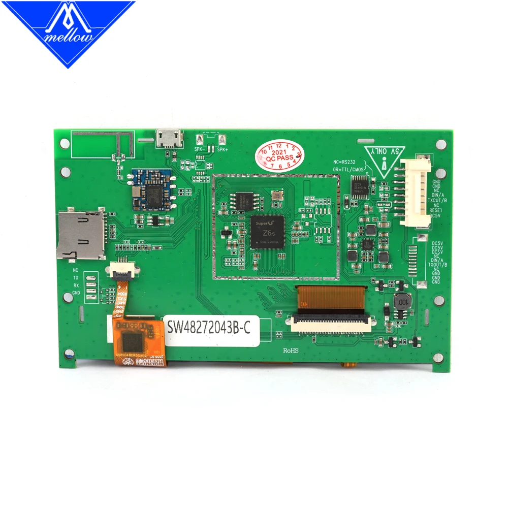 Mellow 4.3 FLY Marlin Wifi Beta Touch Screen 2M/S For Control Board Ender 3 CR10 5 | Компьютеры и офис