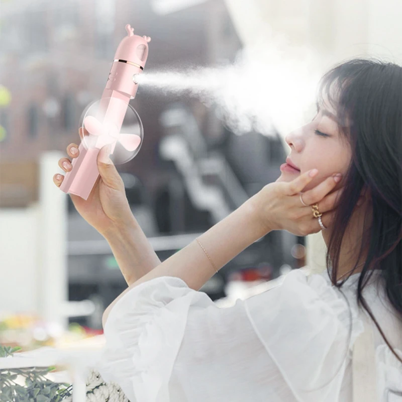 Мини вентилятор с распылителем 25 мл|Благовония и курильницы| |