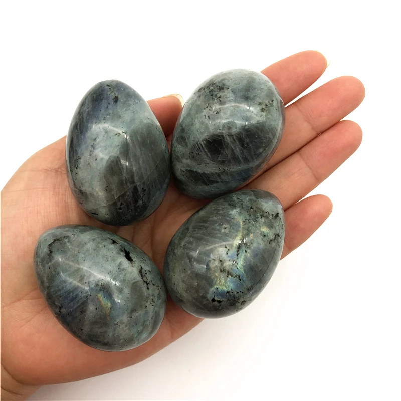 

Beautiful 1PC Natural Labradorite Egg Crystal Mineral Healing Crystals Gemstone Specimen Home Decor Gifts Natural Quartz Crystal