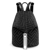 fashion genuine leather backpacks for women new backpack personalized black travel large capacity dumpling bag back pack