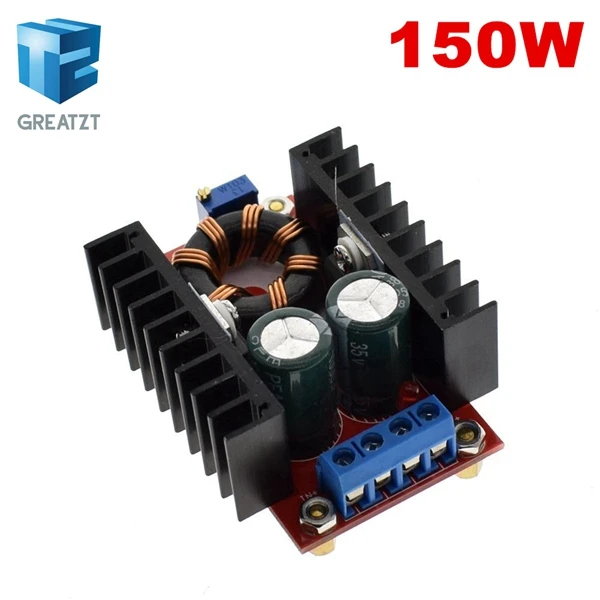 150W boost dc-dc Электрический блок высокого качества C-D c CC CV понижающий преобразователь Step-Down Мощность модуль 7-32 В к 0.8-28 В 12A 300 Вт XL4016 - Цвет: 150W boost dc-dc
