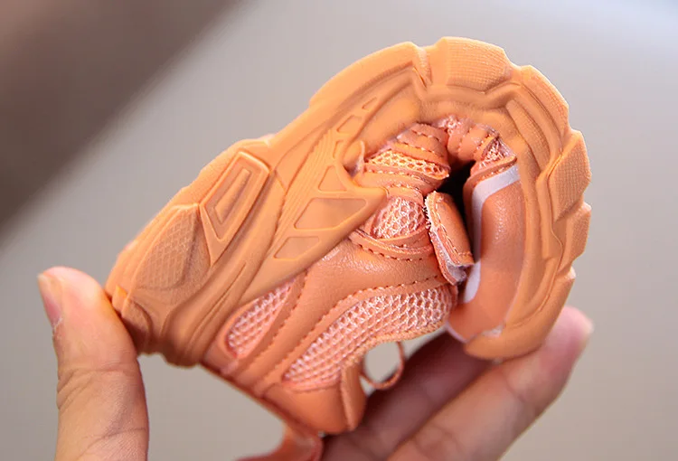 

Children Shoes Green Orange White Air Mesh Sneakers for Toddler Baby Little Girls Boys Breathable Casual Running Sports Shoes