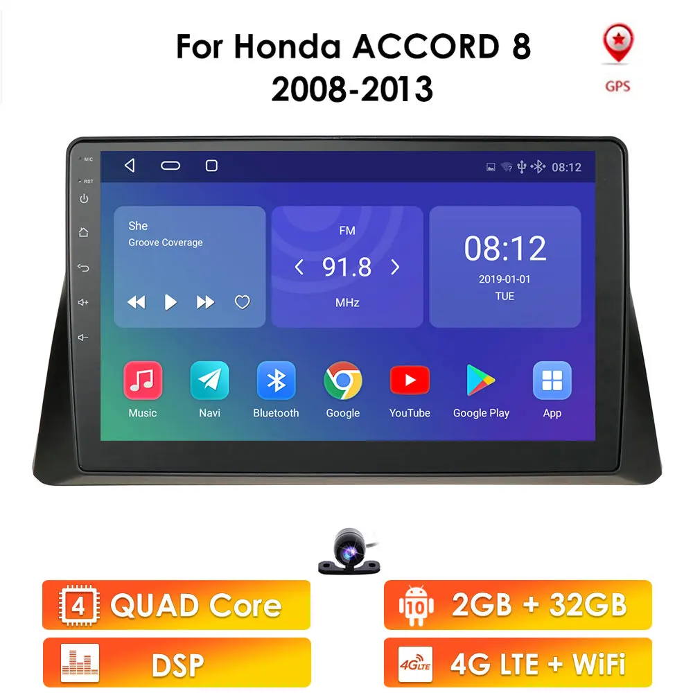 Автомагнитола 2DIN 10 1 дюйма Android GPS навигация мультимедийный автомобиль без dvd