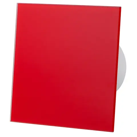 Лицевая панель для вентилятора airRoxy  dRim  100/125(стекло, красный)