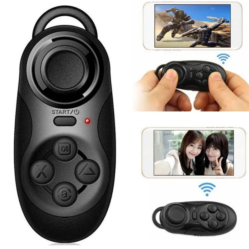 Universal Bluetooth Remote Controller Game Joystick Gamepad Console Selfie Shutter for Android iOS Smartphone 3D VR Glasses | Электроника