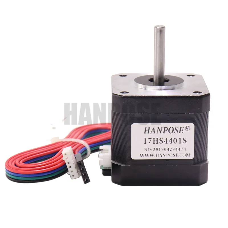 Шаговый электродвигатель Nema17 4 проводной 42 motor Nema 17 42bygh 1 7a (17HS4401S) для 3D принтера с