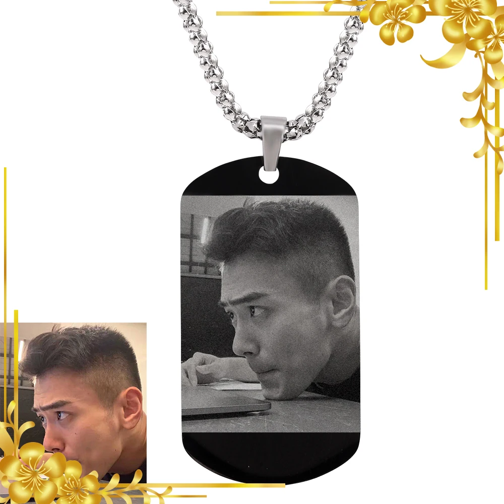 Ожерелья с именной табличкой на заказ ожерелья персонализированным кулоном из