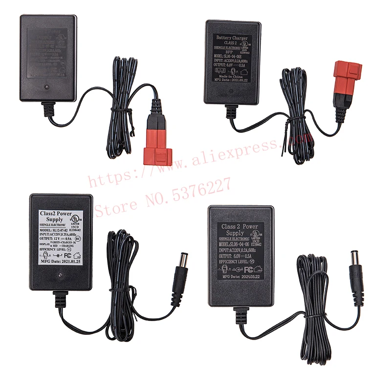 remote control car chargertoy car chargerchildren electric motorcycle battery chargeruniversal charger 6v 12v free global shipping