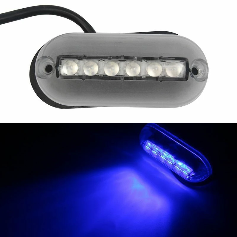 

Подводный светильник рыбалка морского катера с ночным пейзажем светильник ing 6 светодиодный Водонепроницаемый 12V M56