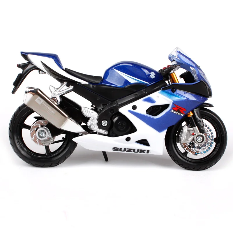 Мотоциклы Maisto Suzuki GSX R1000 в масштабе 1:18 модели мотоциклов литые с дисплеем подарок