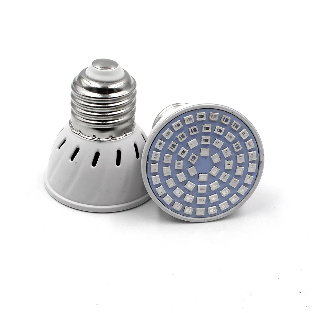Гидропонный свет для роста 220V/110V E27 Led Grow Bulb Full Spectrum UV Lamp Plant E14 Flower Seedling Fitolamp GU10.
