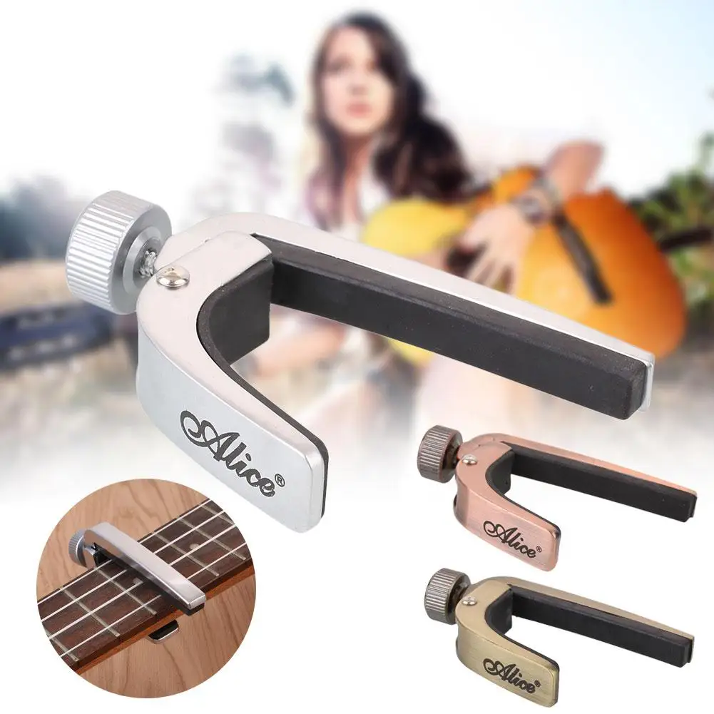 

Alice Guitar Capo Alloy Accessories Accessories Clamp Key Muscial Creative Folk