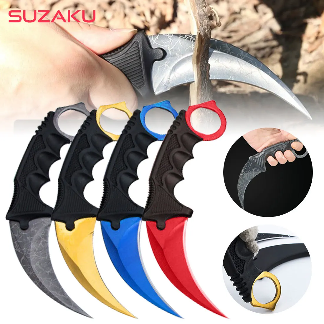 

8 styles Knife Multi Tools Outdoor Survival Karambit Knives Camping Hunting Counter Strike Tactical Tools Knife Tool