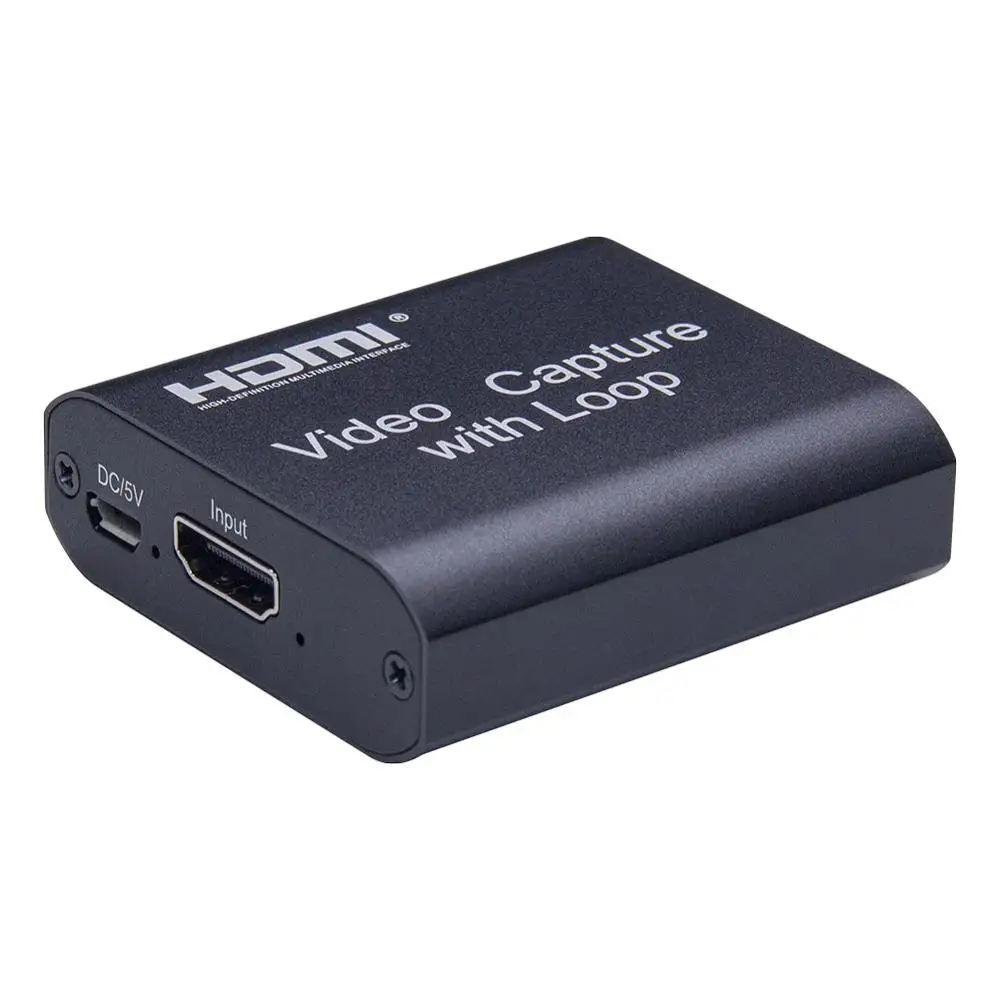 Карта захвата видео HDMI 4K 1080P USB 2 0 вход захват видеозахвата + выход петли для PS4