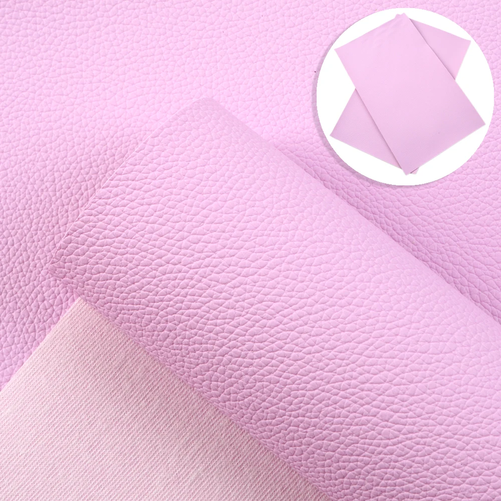 David accessories 50*140cm Plain Lychee Faux Synthetic Leather For Hair Bow Handbags Handmade Materials DIY 1Yc10504 | Дом и сад