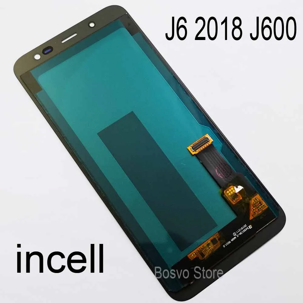 ЖК-экран с сенсорным дигитайзером в сборе для Samsung J6 2018 J600 J600F |