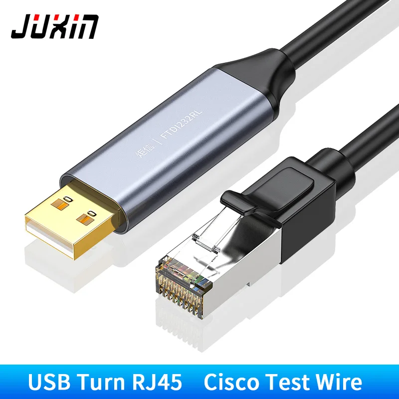 Кабель USB к консоли RJ45 RS232 последовательный адаптер для маршрутизатора Cisco 1 5 м RJ 45