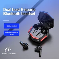tws wireless bluetooth compatible earphone 60ms low latency gamer earbuds headphones with microphone for iphone samsung xiaomi