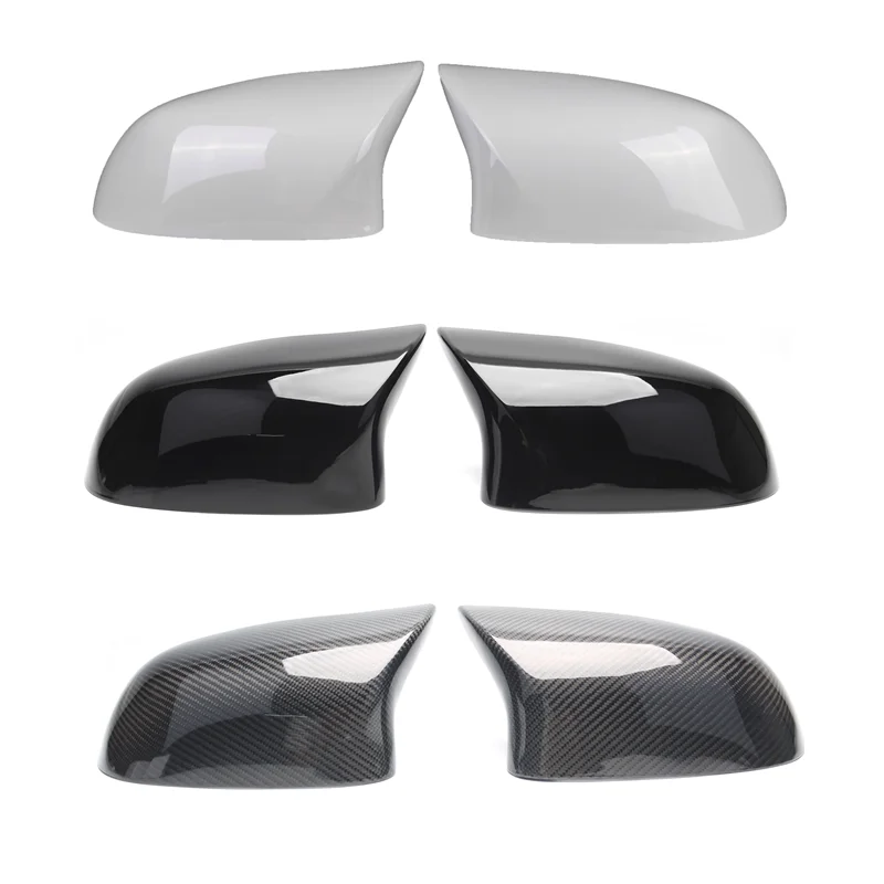 ABS глянцевый черный боковое зеркало заднего вида для корпусы B MW X3 F25 X4 F26 X5 X6 2014 2018