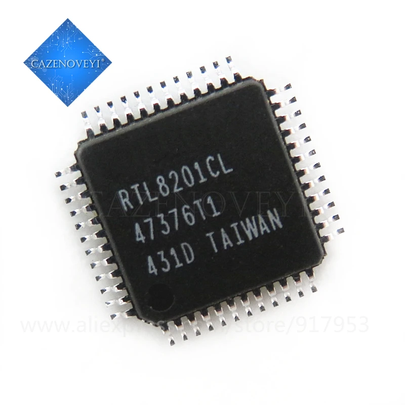 1 шт. RTL8101L RTL8196C RTL8201CL RTL8201CP RTL8201EL RTL8201FL RTL8201L RTL8208B RTL8211CL RTL8271 RTL8370 RTL8218B RTL8196E QFP