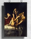 L030 голова Джудит голоферне byemisia Gentileschi Глянцевая завершенная 1620 шелковая ткань плакат искусство Декор внутренняя Окраска Подарок