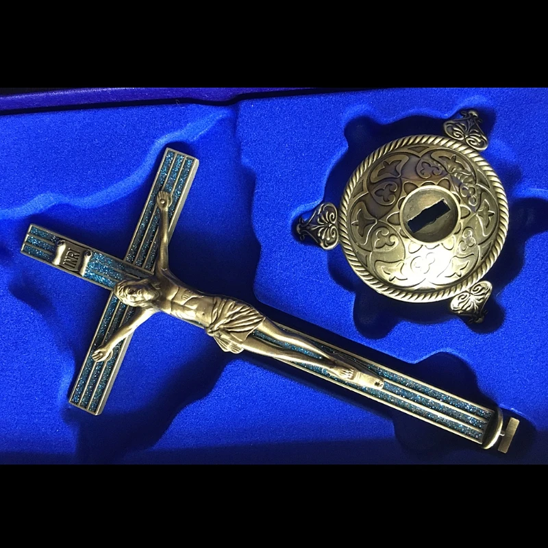

Church Relics Figurines Crucifix Jesus Christ On The Stand Cross Wall Crucifix